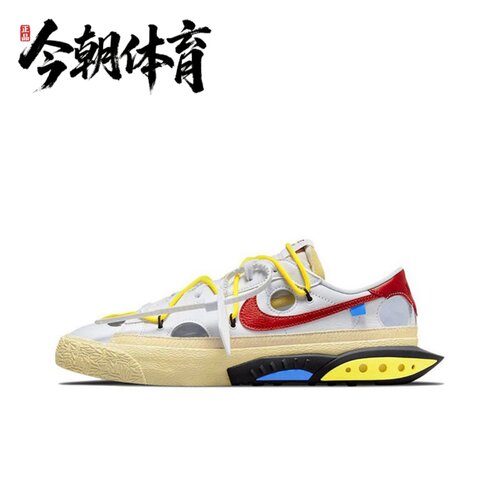 Nike/耐克男Blazer Low Off-White OW联名运动休闲板鞋DH7863-100