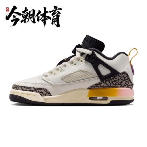 NIKE/耐克 大童鞋JORDAN SPIZIKE LOW（GS）篮球鞋 FQ3950-107