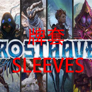 寒霜迷城Frosthaven霜港迷城20丝磨砂牌套