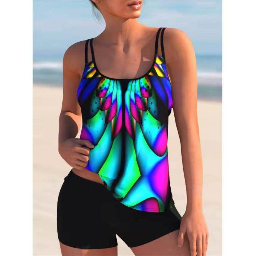 Shenghaixuan boxer briefs for women large size tankini