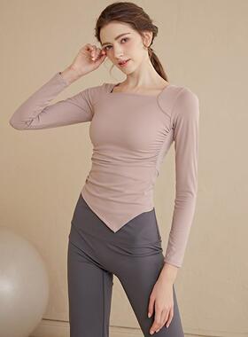 long-sleeved yoga running clothes women clothes sports