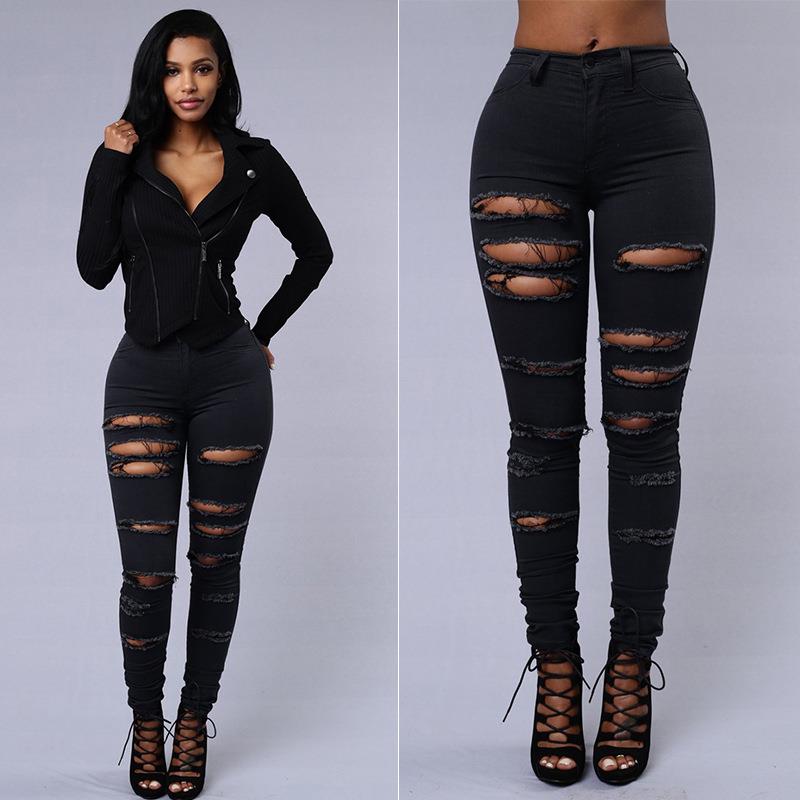 pants skinny High jeans for tight elastic womens women