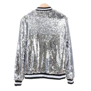 kid dance sequin jacket costume long costume coats jacket
