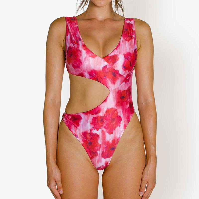 One piece swimsuit sexy bikini womens one