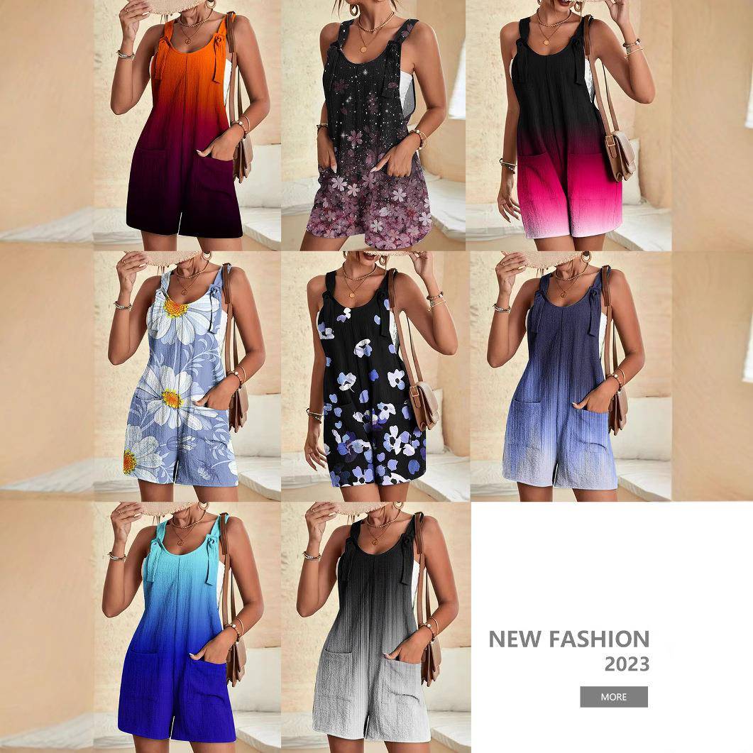 women casual suspender jumpsuit for fashion Womens shorts