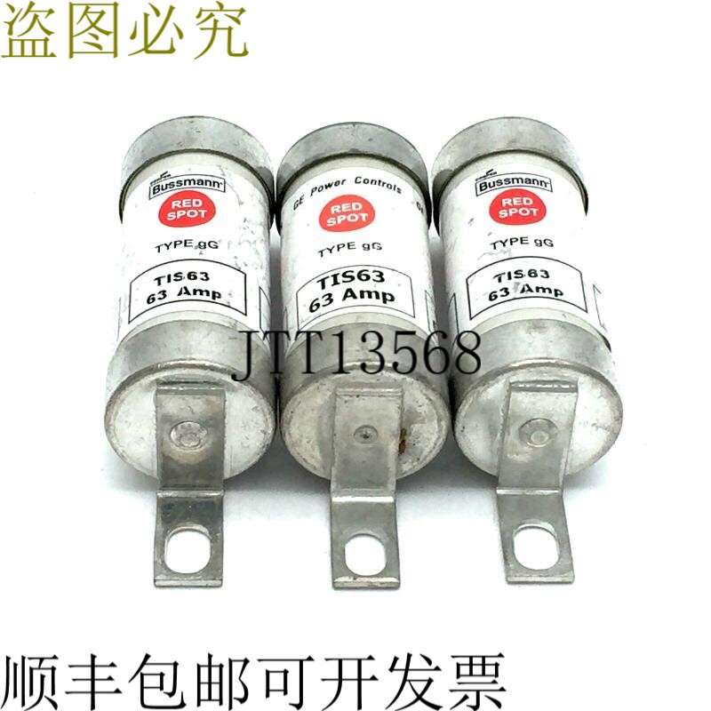 Cooper Bussmann TIS63 保险丝链类型 gG 63A 460V DC A3 40kA 螺