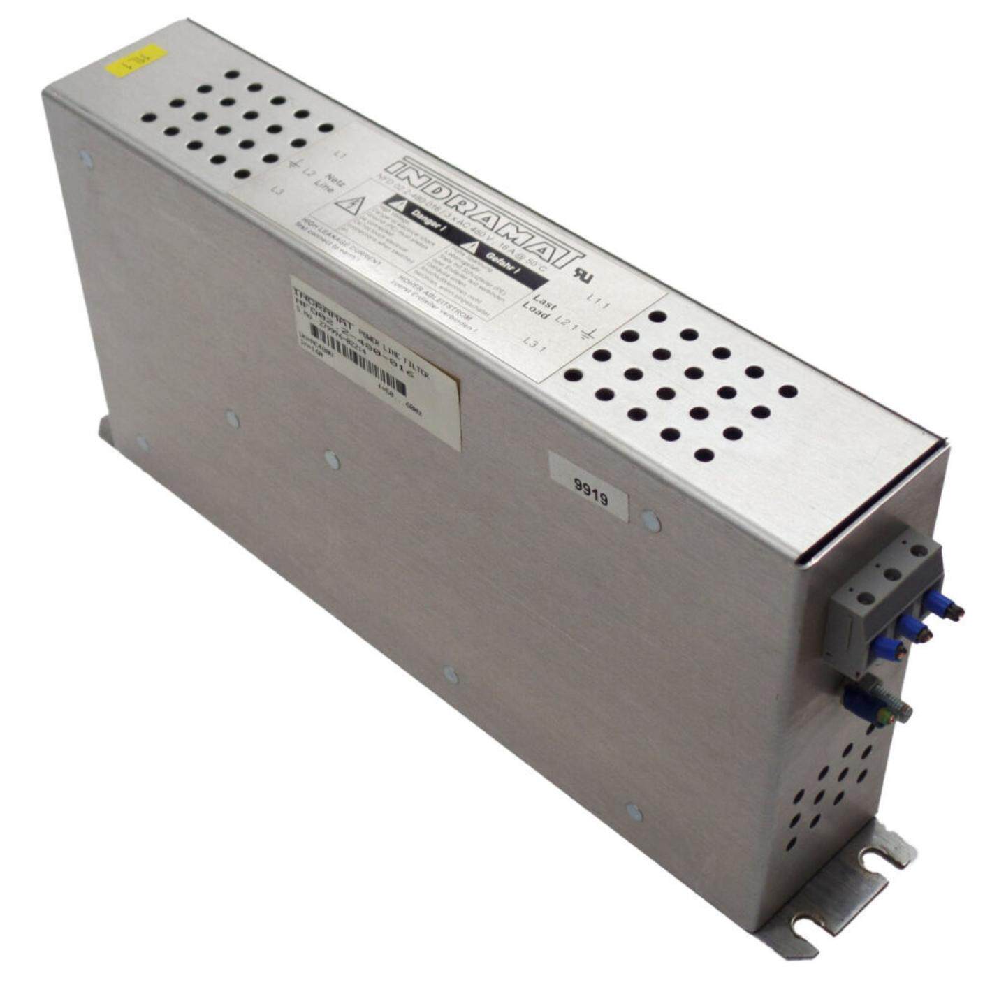 原装供应进口工业 INDRAMAT NFD02.2-480-016 电源线滤波器 480VA