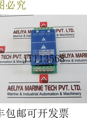 原装供应Ansalod Sistemi 1000010052 PLC模块