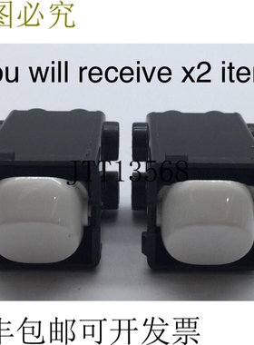 Clipsal 30MD20 摇臂开关机构 20AX AC 2 极方形白色 x2