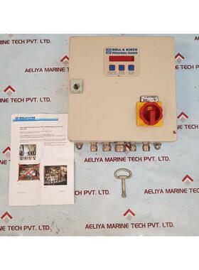 原装供应Boll & Kirch 2100 bfilter 控制面板 6262114/002