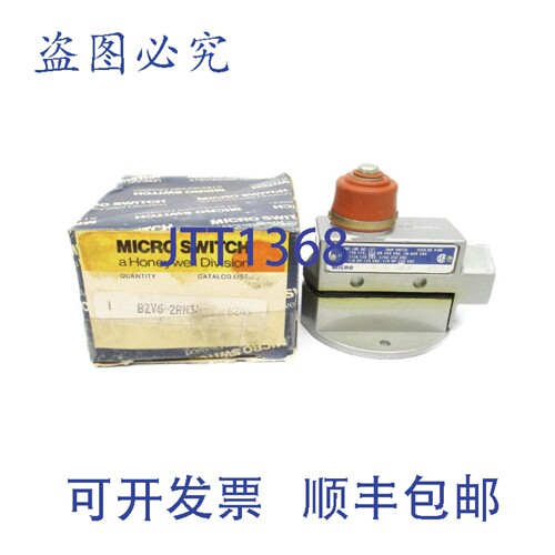 原装供应微动开关 BZV6-2RN34 600VAC 15A NSMP