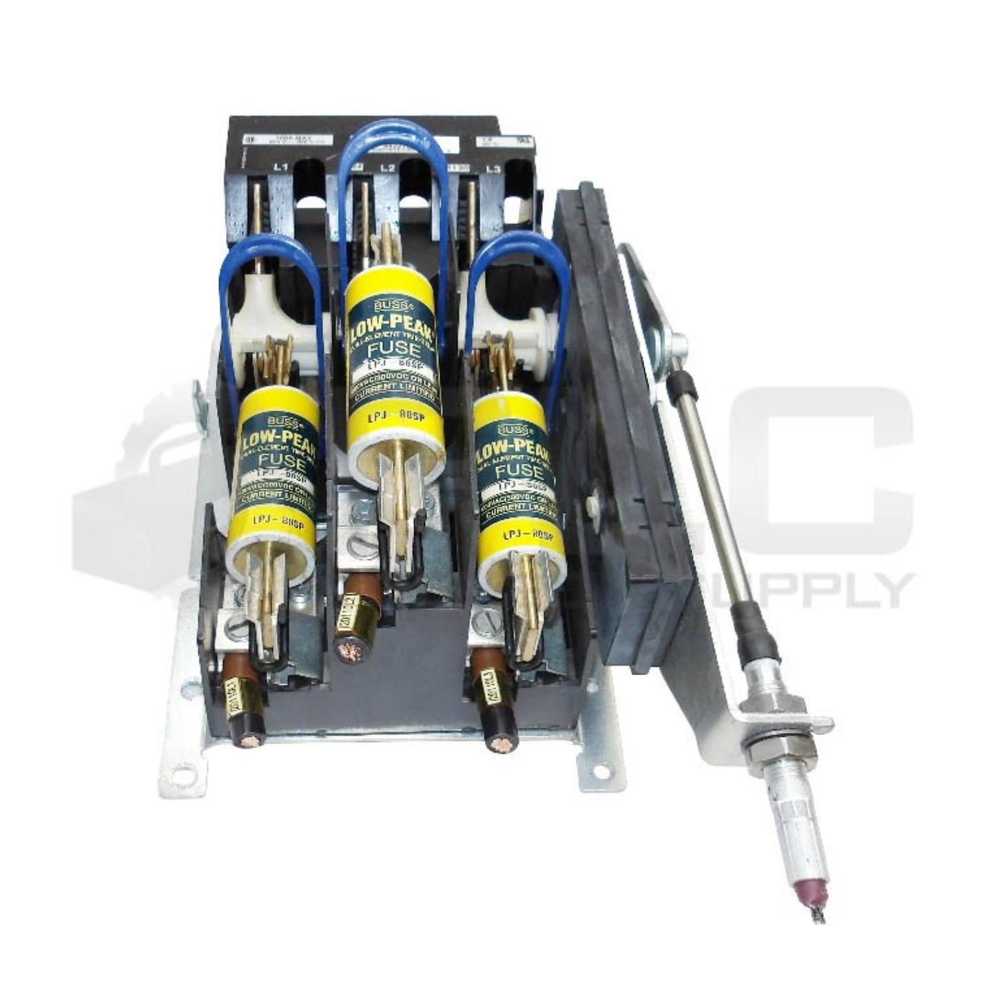 原装供应9422TEF10C /A 隔离开关,带 3 个 LPJ-80SP 保险丝,以