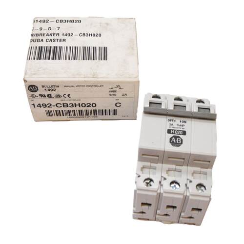 原装供应Nuovo Allen Bradley 1492-CB3H020 /C 手动 Controllore