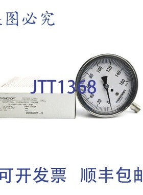 原装供应ASHCROFT 35-1009-SW-02L-160 0-160PSI 3-1/2