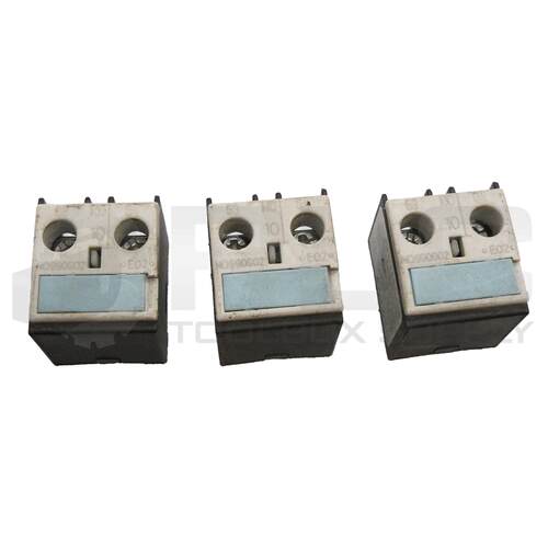 原装供应3个3RH1911-1AA10辅助触点，10A，240V