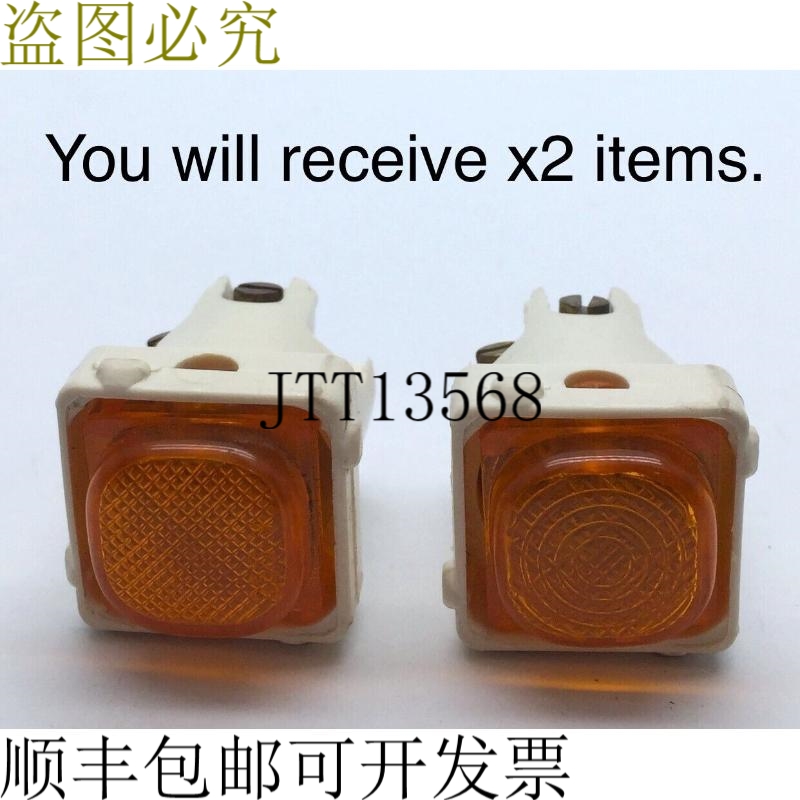 Clipsal 30N-AM 霓虹灯灯泡 10A 250V 琥珀色 CLI30N-AM x2