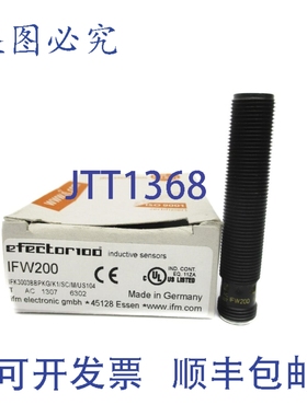 原装供应IFM EFECTOR IFK3003BBPKG/K1/SC/M/US104 IFW200 NSMP