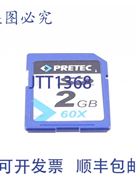 原装供应PRETEC SD 2GB 60X 存储卡