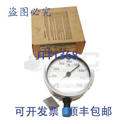供应ASHCROFT 451009S04L800 通用压力表 1009S 11.4cm 0-800PSIG