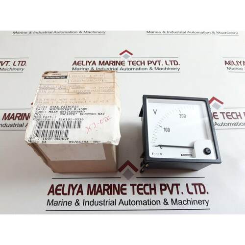 原装供应斯伦贝谢 s2624 4865 电压表 0-250v