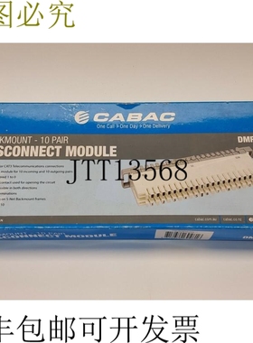 10 x Cabac DMP10 中断模块 10 对背装