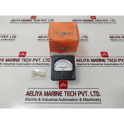 原装供应Simpson M-10485-5 面板仪表 0-8 直流安培
