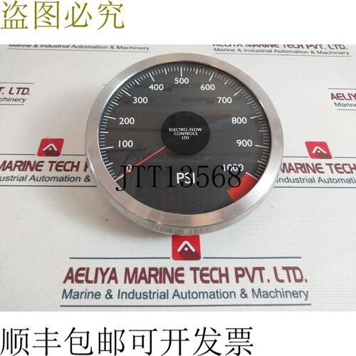 原装供应Electro-flow M25X 模拟压力表 0-1000 psi