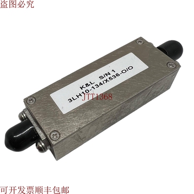 原装供应播放 F 134MHz K&L Microwave 歌曲 3LH10-134/X536-0/0
