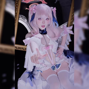 现货碧蓝档案cos服下江小春 纯白誓约cosplay游戏动漫服装全套