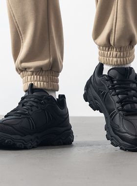 Skechers斯凯奇STAMINA AT男士绑带城市户外鞋缓震时尚徒步鞋