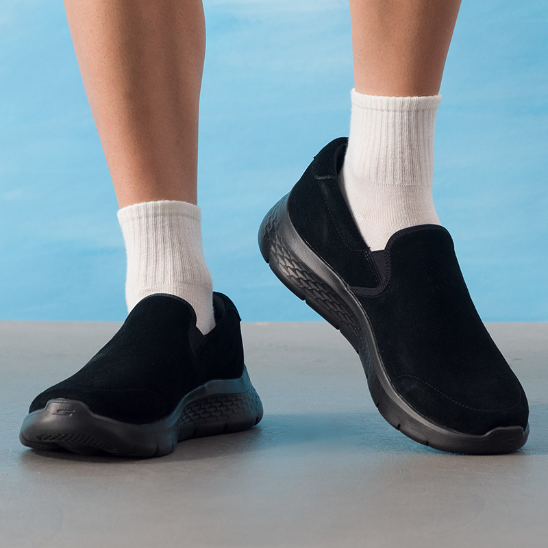 Skechers斯凯奇男鞋GO WALK FLEX一脚穿健步鞋休闲运动健步鞋