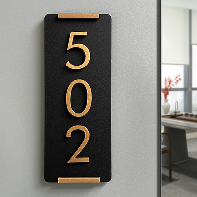 门牌号码牌亚克力定制