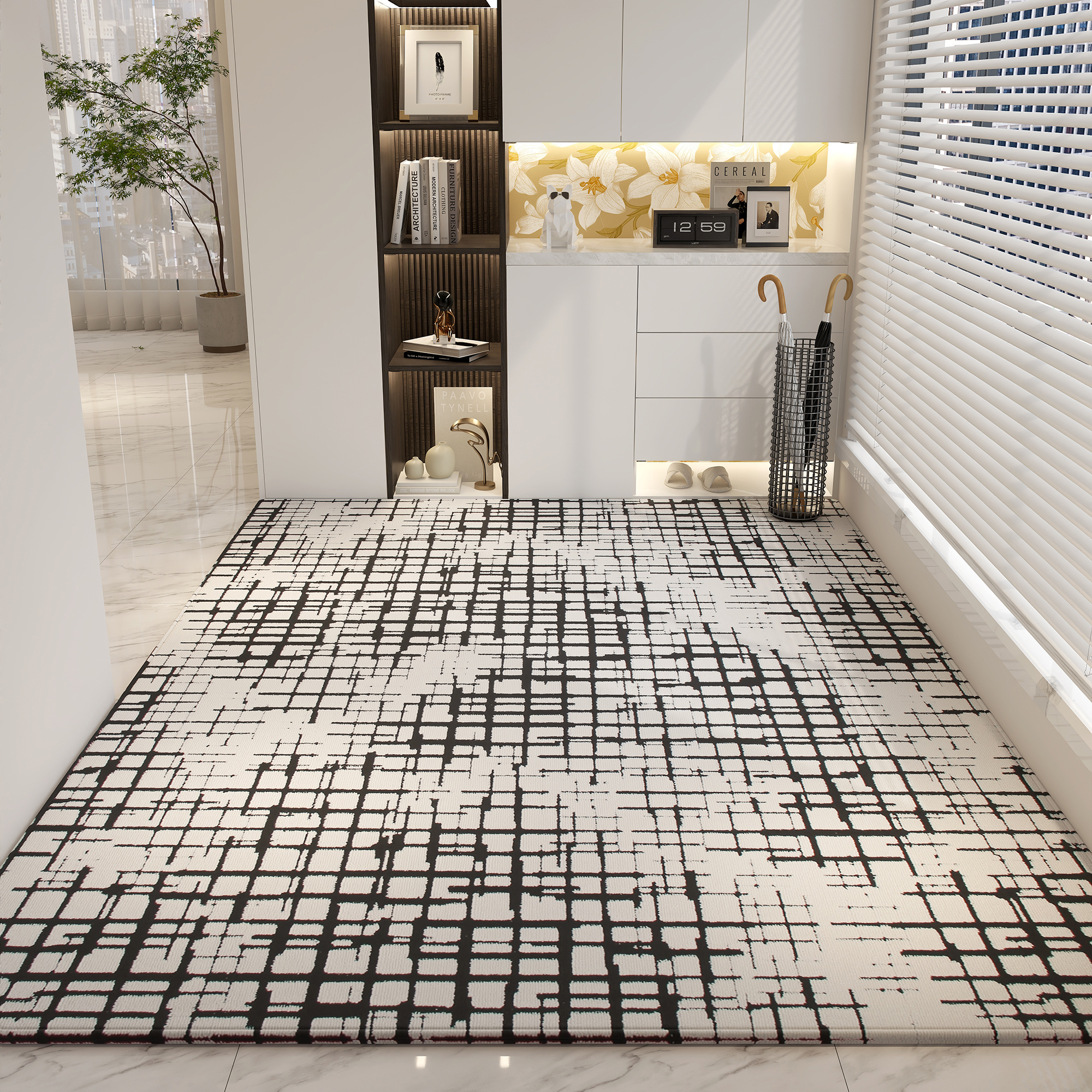 入户门防滑耐脏比利时绒加厚地毯