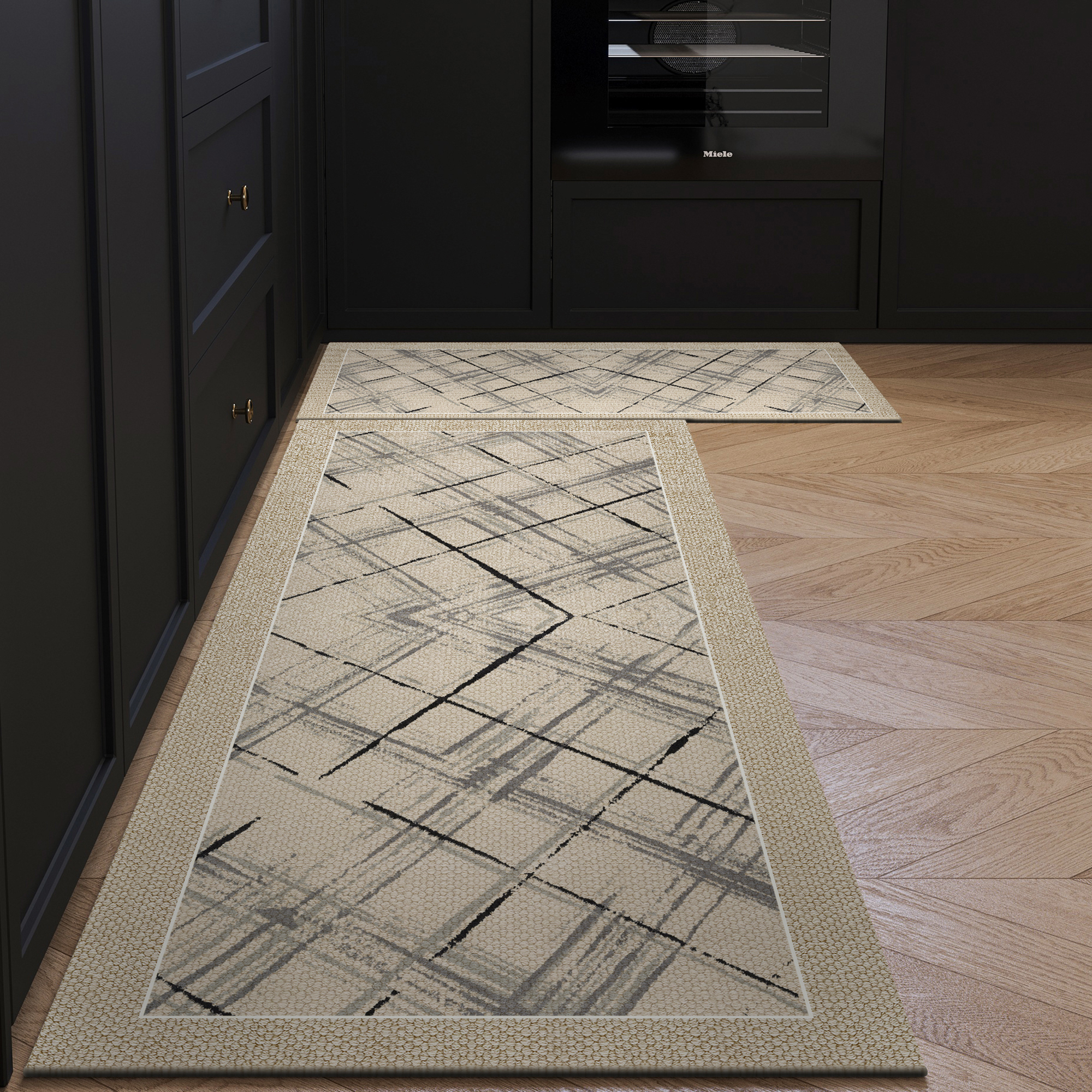 厨房吸水吸油防滑耐脏地垫地毯