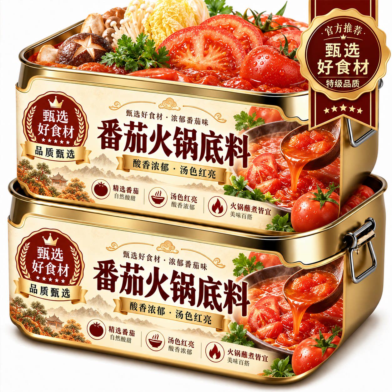农科院正宗番茄火锅底料官方旗舰店正品小包装一人份浓香正宗浓汤
