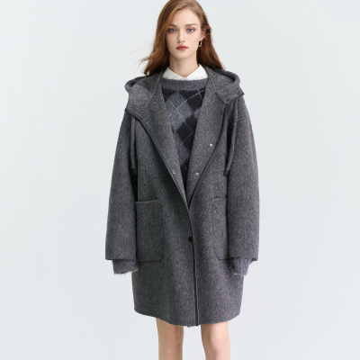 BasicHouse/百家好毛呢外套