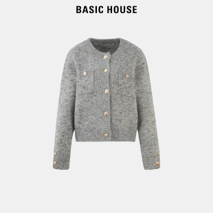 House 外穿针织衫 百家好针织开衫 春装 毛衣冬 外套女2025新款 Basic