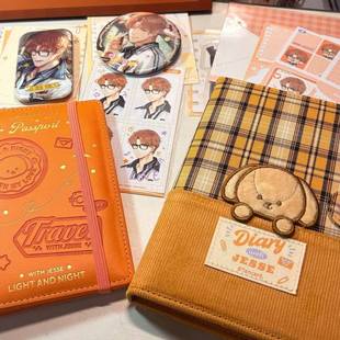 光与夜之恋校园陆沉齐司礼萧逸重返校园系列便携记事本手账本笔记