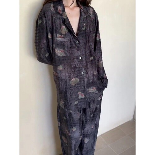 睡衣女2026秋季可外穿家居服套装
