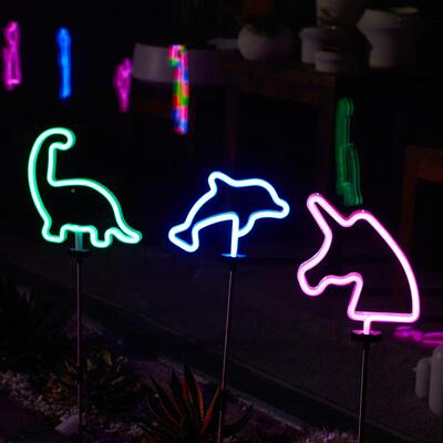 新款LED地插灯厂家工直供一货源EKA户外别墅庭坪院装饰灯光手秀草