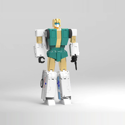 X社 MX-31 G2 救护车 急救员 G2配色 变形玩具 模型