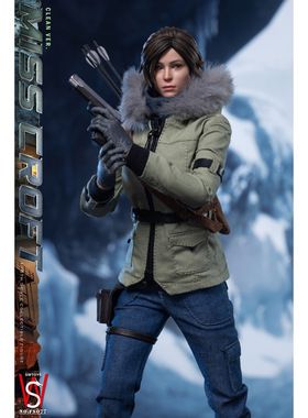 预定定金 SWTOYS 1/6 FS077 MISS CROFT 劳拉 可动人偶