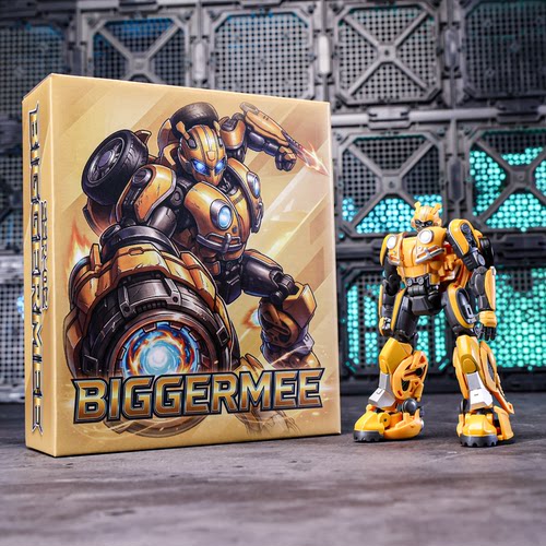 招财猫 SSR02 SS比例 小黄蜂 BIGGERMEE 变形玩具