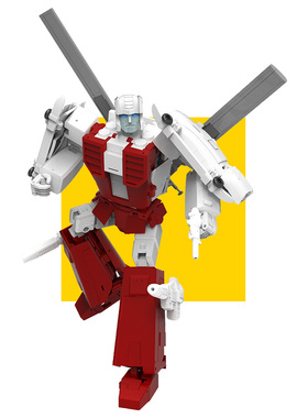 X-Transbots X社 MX-32 剑客 直升机 刀刃变形玩具模型