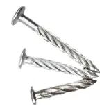 Национальный стандарт 304 Недэковые гвозди из нержавеющей стали Гуангу стальные гвозди гальванизированные железные гвозди 8 спиральных бластовых ногтей цементные ребра ногти