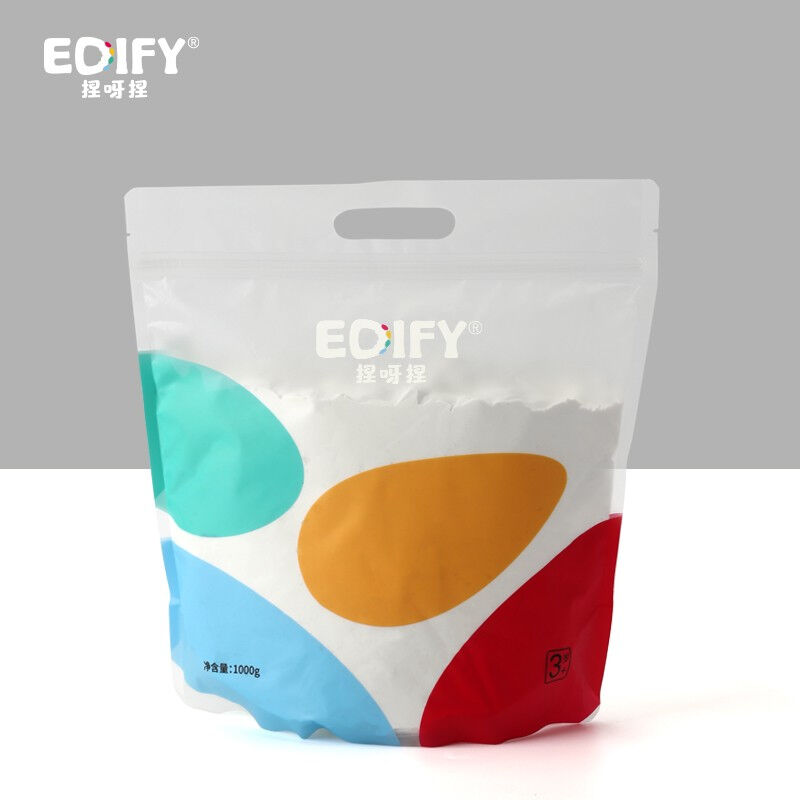 edify捏呀捏超轻粘土大包装彩泥橡皮泥大袋白色1000g24色【玩一年 玩具/童车/益智/积木/模型 粘土/超轻粘土 原图主图