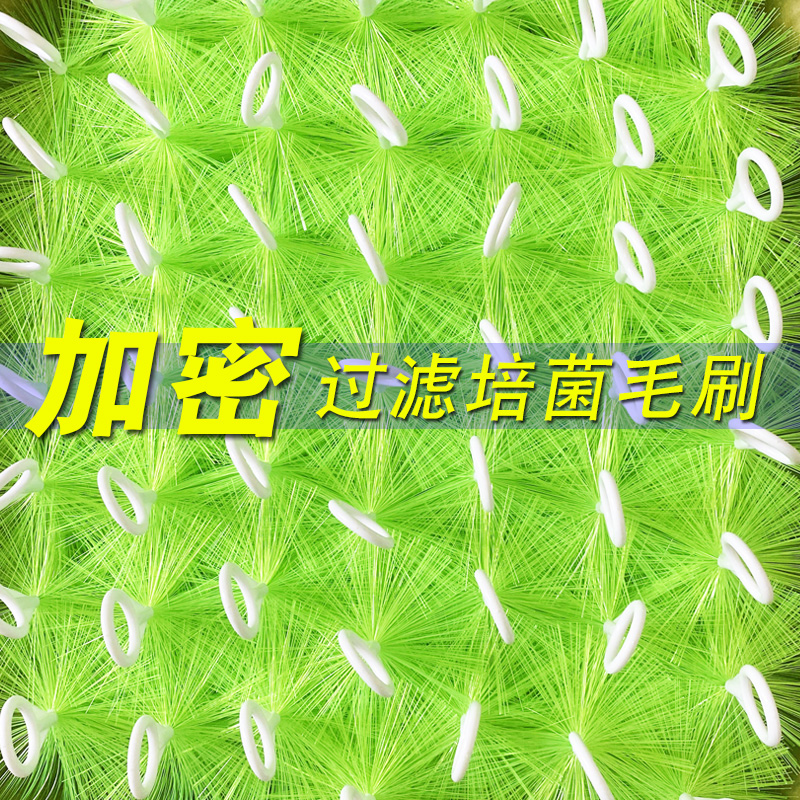 鱼池毛刷过滤毛刷锦鲤池底滤滤材