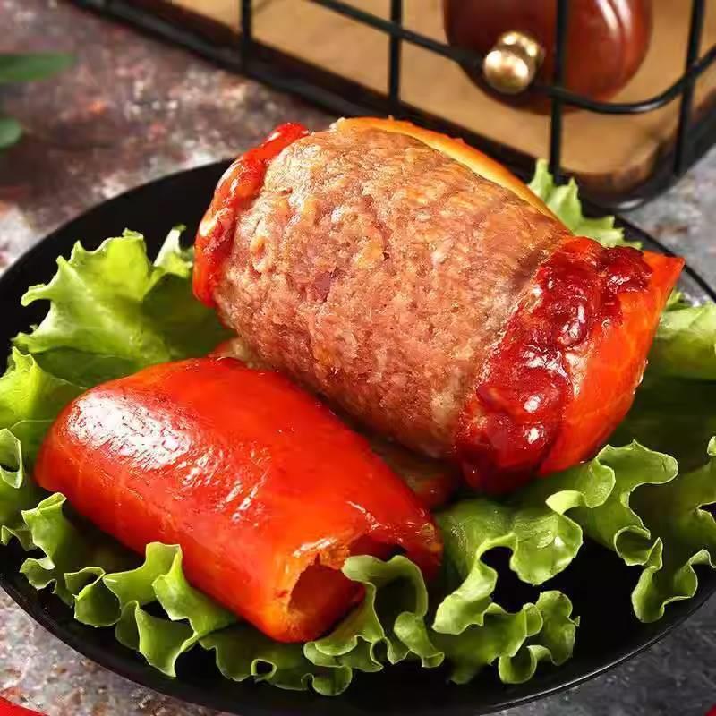 大块肉火腿肘花真空独立包装肉类熟食下酒菜开袋即食整箱