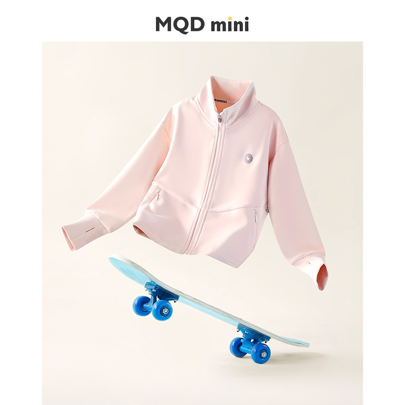 MQDMINI女童春秋新款立领运动服图片