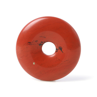 天然水晶红竹石平安扣怀古吊坠女红碧玉有金点一物一图732